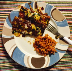 enchilada plate