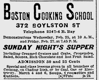 1903_BostonCookingSchool_BoylstonSt_BostonEveningTranscript_Feb21
